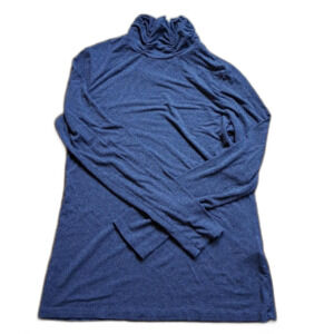 Leo & Nicole Women's Grey Mock Turtleneck